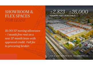 More details for 2320-2340 Auburn Blvd, Sacramento, CA - Light Industrial to Rent
