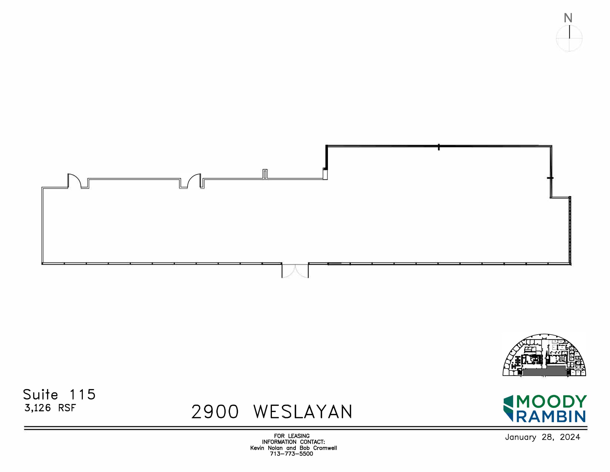 2900 Weslayan St, Houston, TX to rent Interior Photo- Image 1 of 1