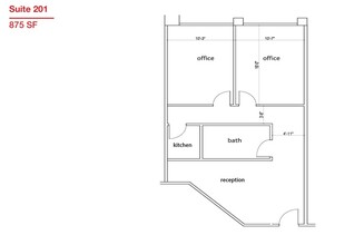 2211 Corinth Ave, Los Angeles, CA for rent Floor Plan- Image 1 of 1