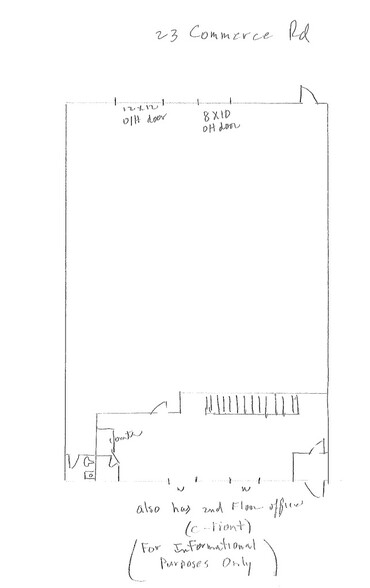 23 Commerce Rd, Fairfield, NJ for rent - Floor Plan - Image 3 of 3