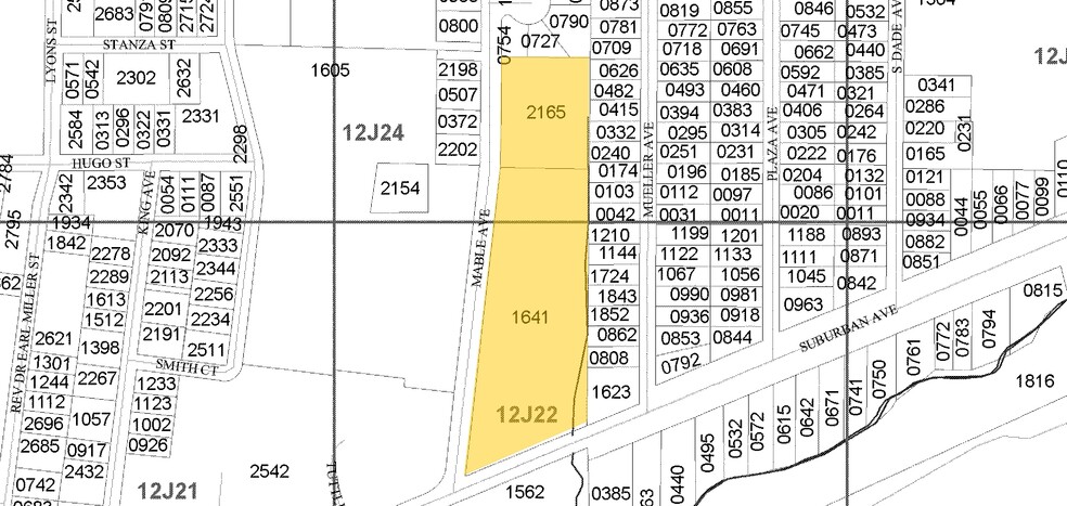 5500-5602 Mable Ave, Saint Louis, MO for sale - Plat Map - Image 2 of 18