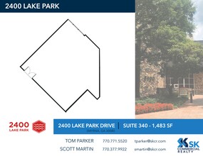 2400 Lake Park Dr SE, Smyrna, GA for rent Site Plan- Image 1 of 1