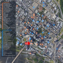 200 S 10th St, Richmond, VA - aerial  map view