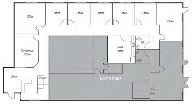 11199 Sorrento Valley Rd, San Diego, CA to rent Floor Plan- Image 1 of 1