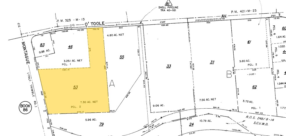 780 Montague Expy, San Jose, CA for rent - Plat Map - Image 2 of 5