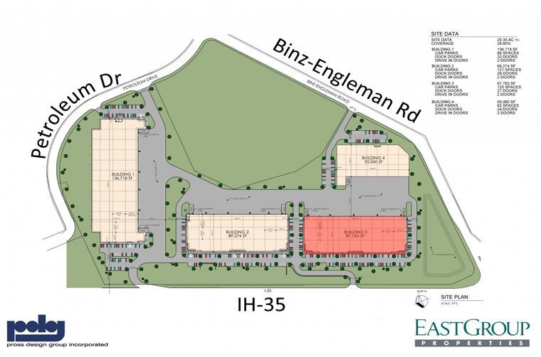 4210 N IH-35, San Antonio, TX for rent - Site Plan - Image 2 of 7