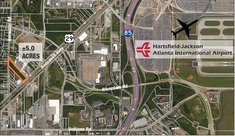 Roosevelt Hwy, College Park, GA for sale Primary Photo- Image 1 of 1