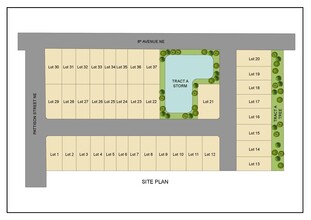 604 Pattison St NE, Olympia, WA for sale Plat Map- Image 1 of 1