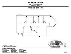 12121 Wickchester Ln, Houston, TX for rent Floor Plan- Image 1 of 1