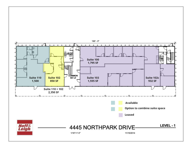 4445 Northpark Dr, Colorado Springs, CO for rent - Floor Plan - Image 2 of 3