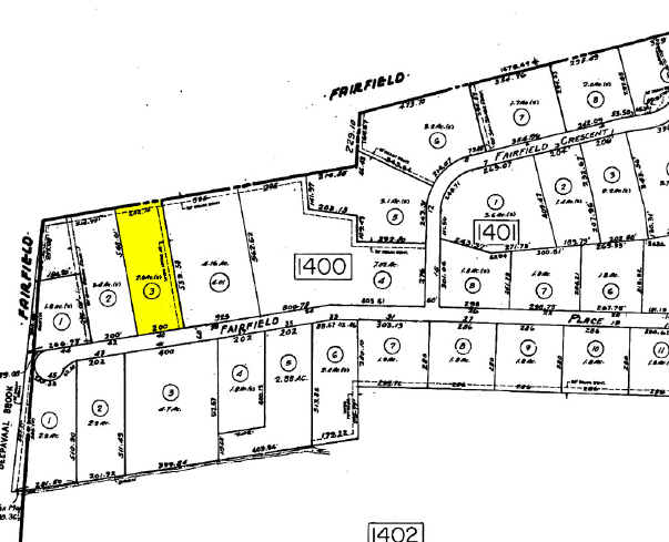 40 Fairfield Pl, West Caldwell, NJ for rent - Plat Map - Image 2 of 25