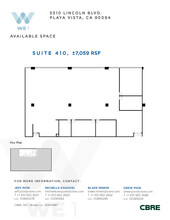 5510 Lincoln Blvd, Playa Vista, CA for rent Floor Plan- Image 1 of 11