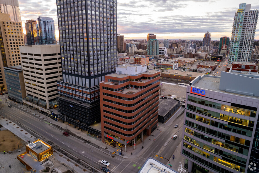 855 8th Ave SW, Calgary, AB for rent - Aerial - Image 3 of 4