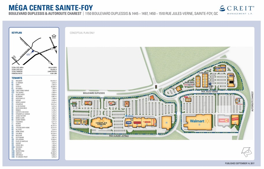 1479 Av Jules-Verne, Québec, QC for rent - Site Plan - Image 1 of 1