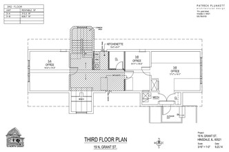 19 N Grant St, Hinsdale, IL for rent Floor Plan- Image 1 of 1