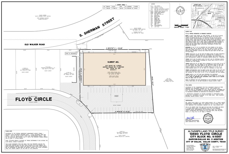 13590 Floyd Cir, Dallas, TX for rent - Site Plan - Image 1 of 8