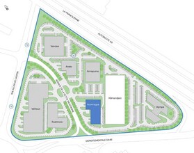 Light Industrial in Évry-Courcouronnes to rent Site Plan- Image 1 of 2