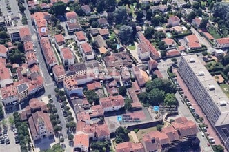 Écully, RHO - Aerial map view