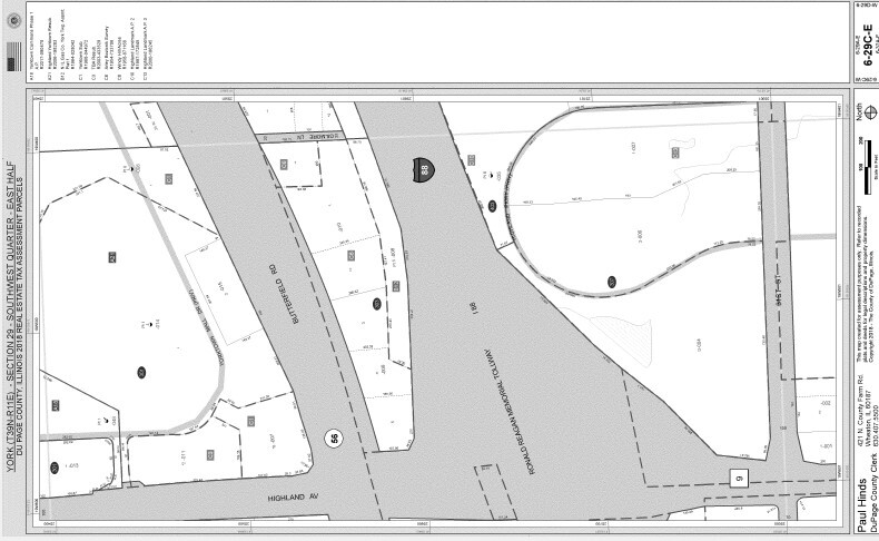 2700 S Highland Ave, Lombard, IL for sale - Plat Map - Image 2 of 2