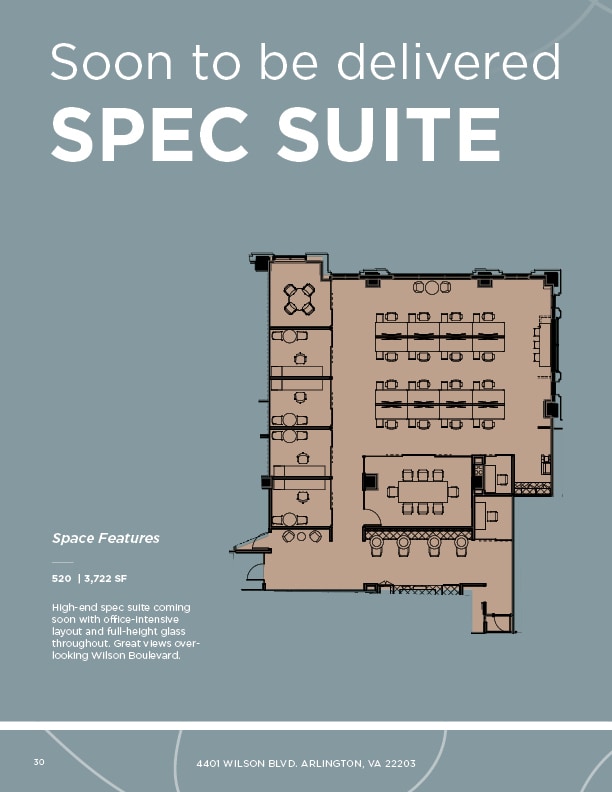 4401 Wilson Blvd, Arlington, VA to rent Floor Plan- Image 1 of 3