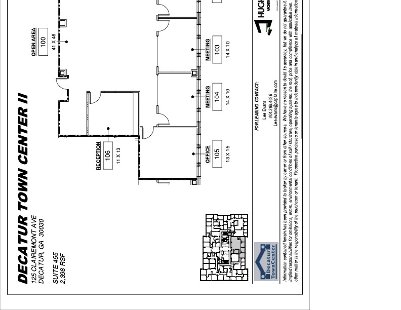 150 E Ponce de Leon Ave, Decatur, GA for rent Floor Plan- Image 1 of 1