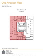 301 N Main St, Baton Rouge, LA for rent Site Plan- Image 1 of 1