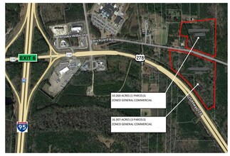 10003 Independence Blvd, Hardeeville, SC - AERIAL  map view