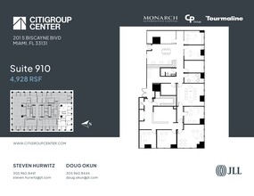 201 S Biscayne Blvd, Miami, FL for rent Site Plan- Image 1 of 1