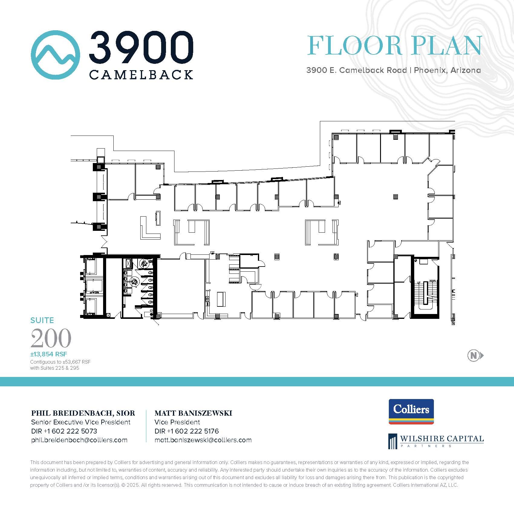3900 E Camelback Rd, Phoenix, AZ to rent Floor Plan- Image 1 of 1