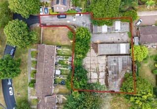 40-42 St. Martins Close, East Horsley, SRY - AERIAL  map view - Image1