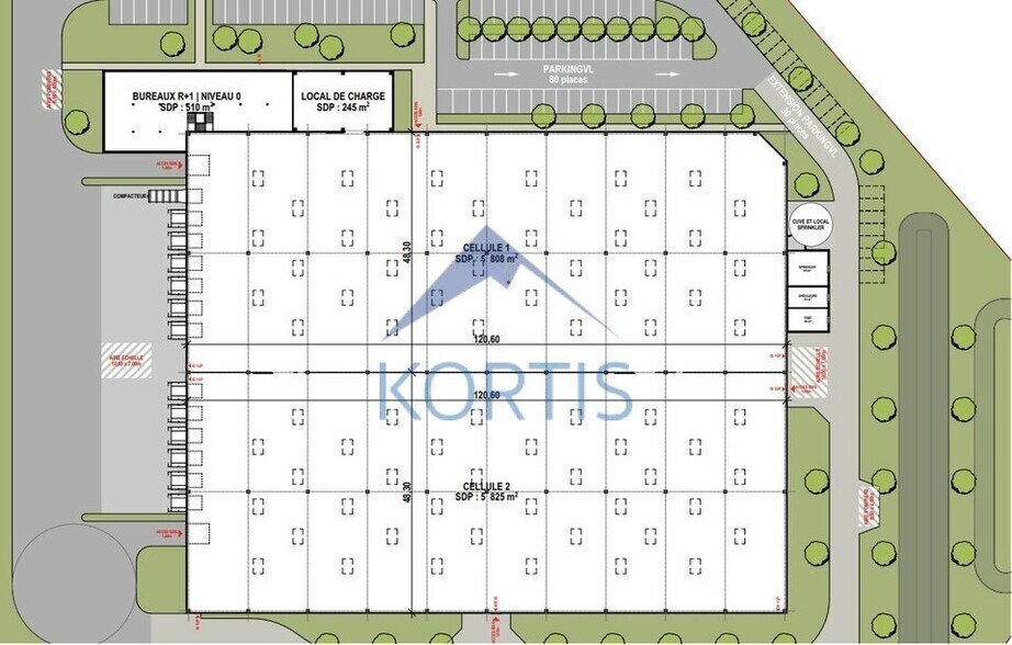 Industrial in Mionnay for sale - Site Plan - Image 3 of 3
