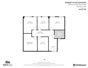 724 Columbia St NW, Olympia, WA for rent Floor Plan- Image 2 of 10