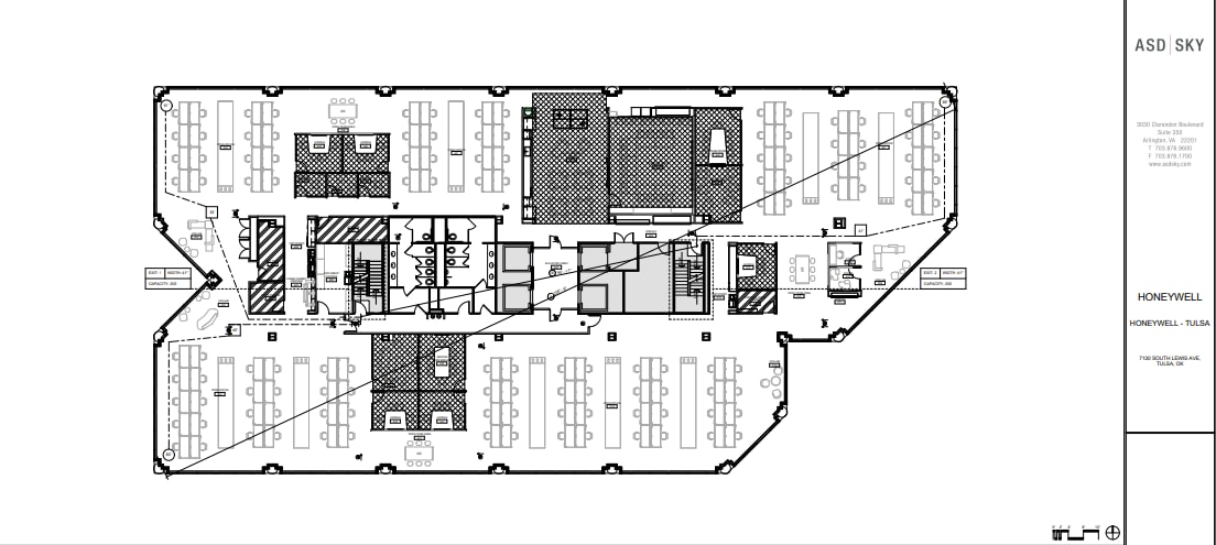 7130-7140 S Lewis Ave, Tulsa, OK for rent Floor Plan- Image 1 of 10