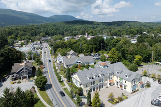 135 Depot St, Manchester Center, VT - aerial  map view