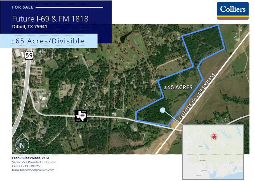 113 FM 1818, Diboll, TX for sale - Building Photo - Image 1 of 2