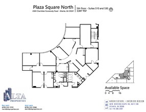 4360 Chamblee Dunwoody Rd, Atlanta, GA for rent Floor Plan- Image 2 of 2