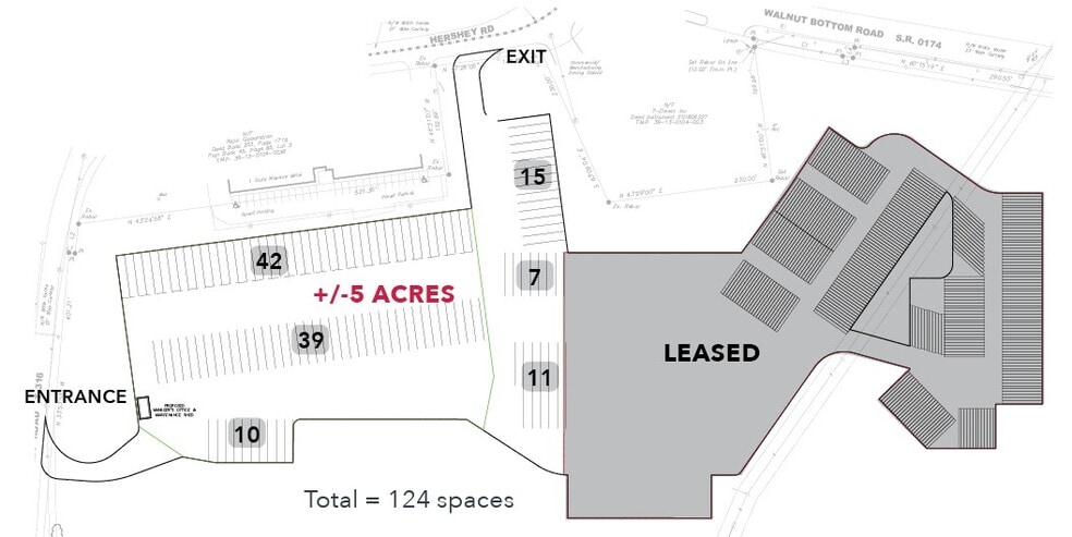 20 Hershey Rd, Shippensburg, PA for rent - Site Plan - Image 3 of 3