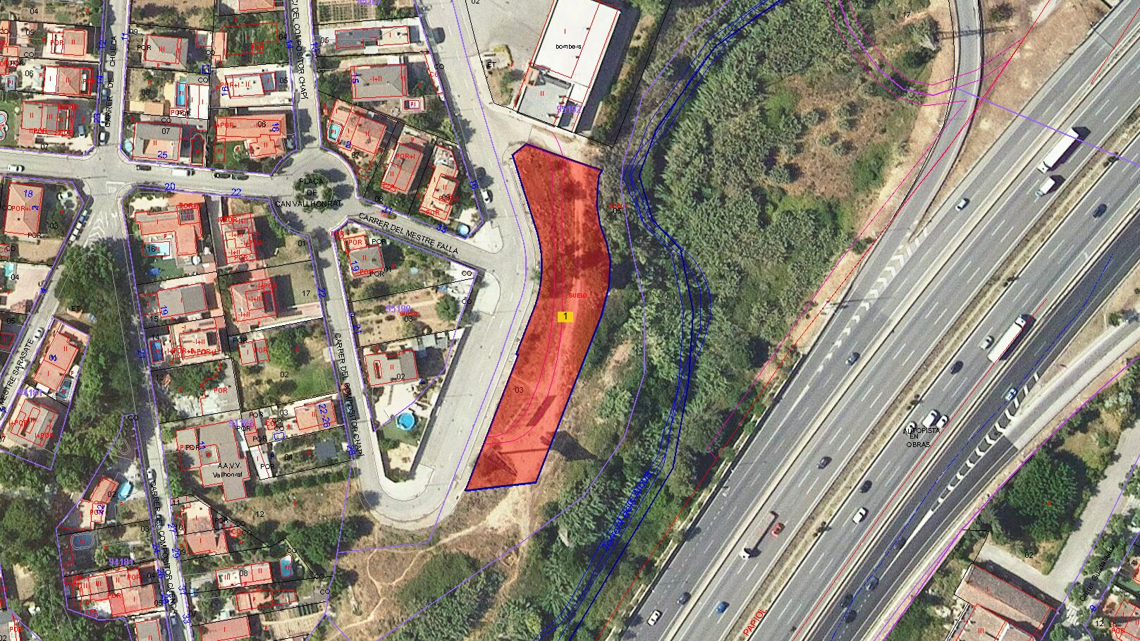 Land in Rubí, Barcelona for sale Plat Map- Image 1 of 3