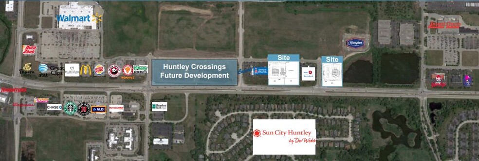 Huntley Crossings - Lot 7, Huntley, IL for rent - Primary Photo - Image 1 of 2