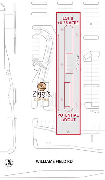 NE Lindsay Rd & Williams Field Rd, Gilbert, AZ for rent - Site Plan - Image 2 of 3