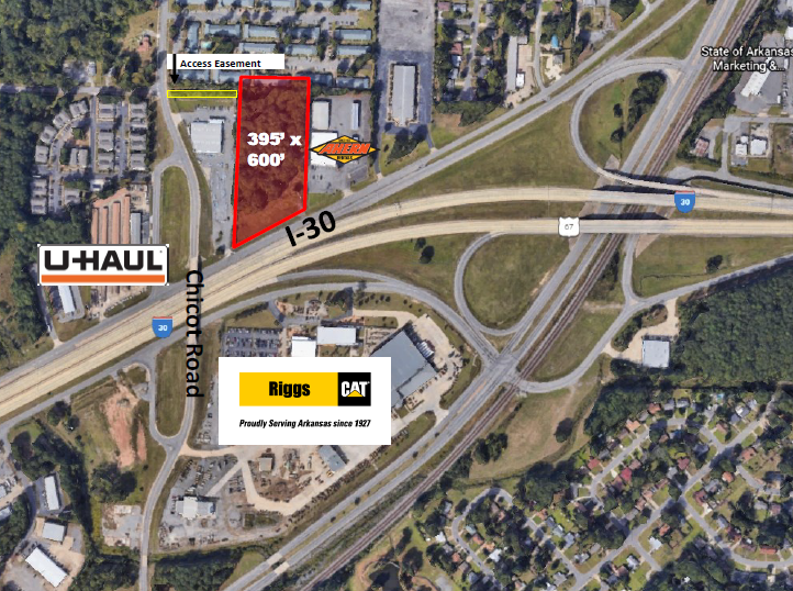 I-30 & University Ave, Little Rock, AR for sale - Primary Photo - Image 1 of 1