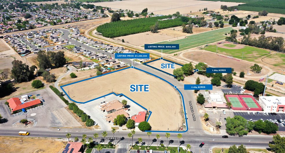 NWC of Bush Street and Daphne Lane, Lemoore, CA for sale - Building Photo - Image 1 of 2