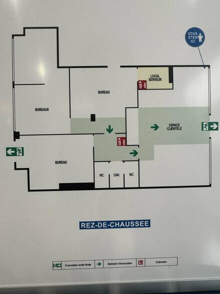 Retail in Levallois-Perret to rent - Floor Plan - Image 2 of 6