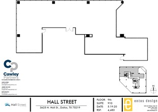 3625 N Hall St, Dallas, TX for rent Floor Plan- Image 1 of 3