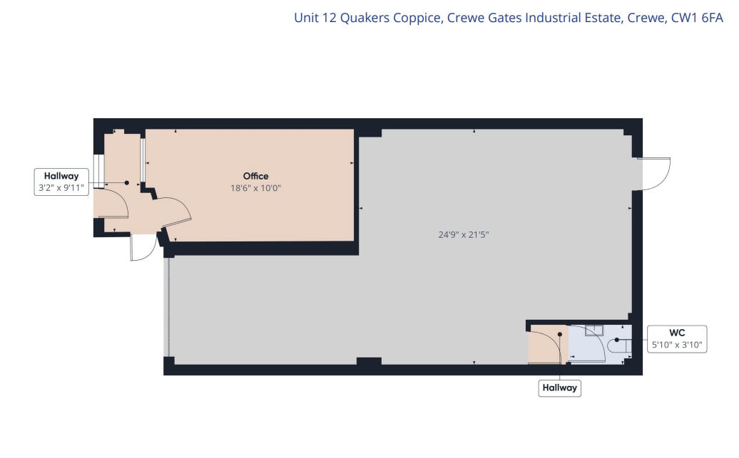 Quakers Coppice, Crewe to rent Floor Plan- Image 1 of 1