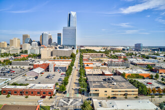 702 W Sheridan Ave, Oklahoma City, OK - aerial  map view - Image1