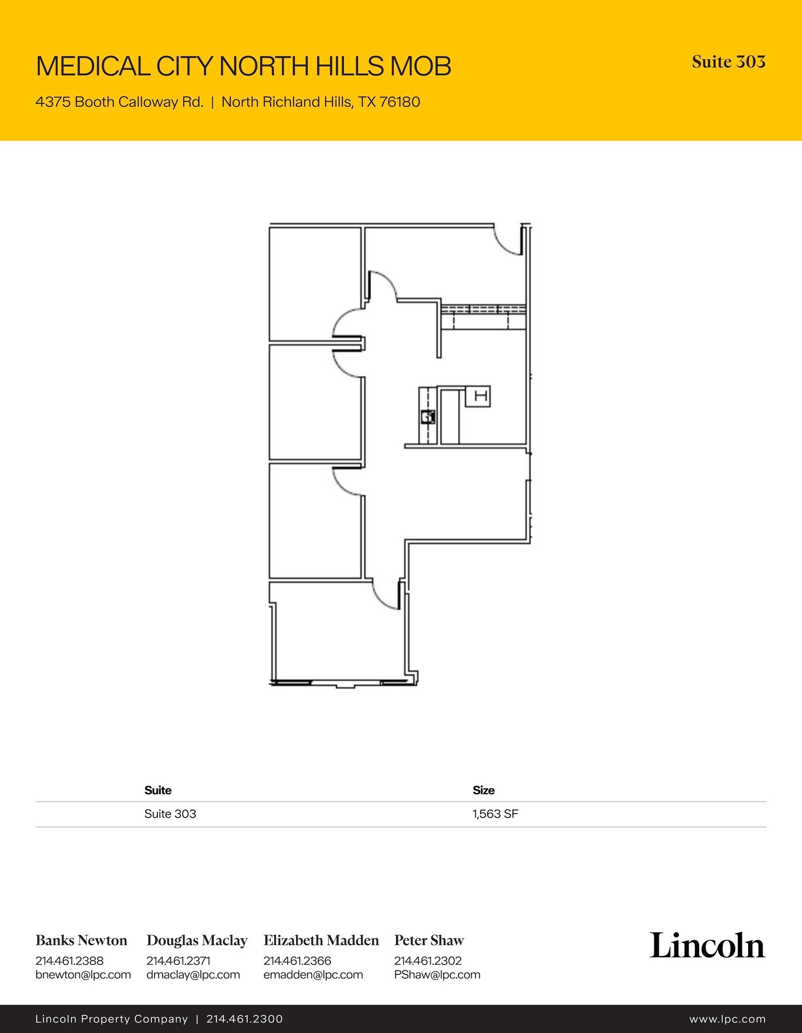 4375 Booth Calloway Rd, North Richland Hills, TX to rent Floor Plan- Image 1 of 1