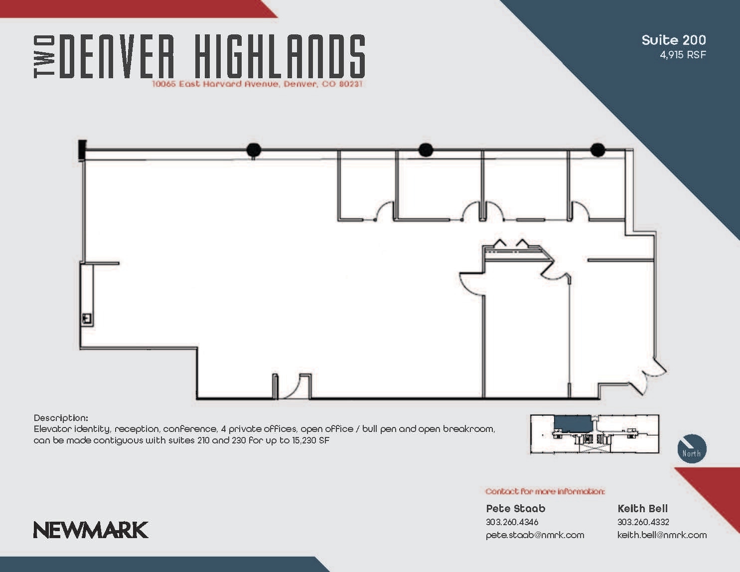 10375 E Harvard Ave, Denver, CO to rent Floor Plan- Image 1 of 1