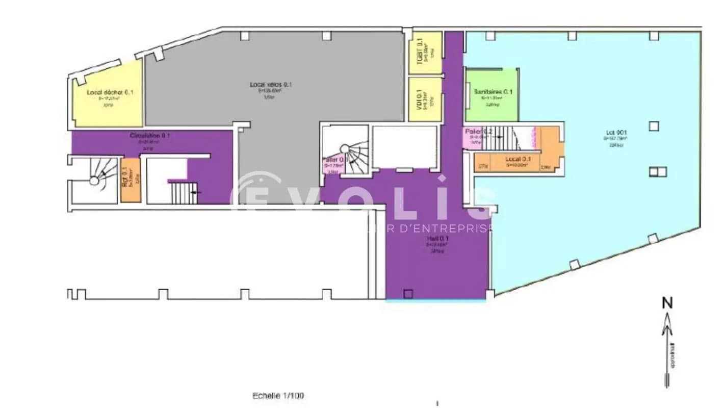 10 Esplanade Andry-Farcy, Grenoble to rent Floor Plan- Image 1 of 1