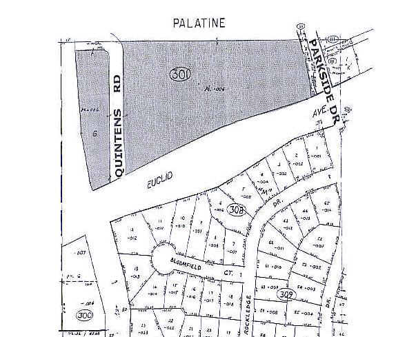 700-790 W Euclid Ave, Palatine, IL for rent - Plat Map - Image 2 of 7